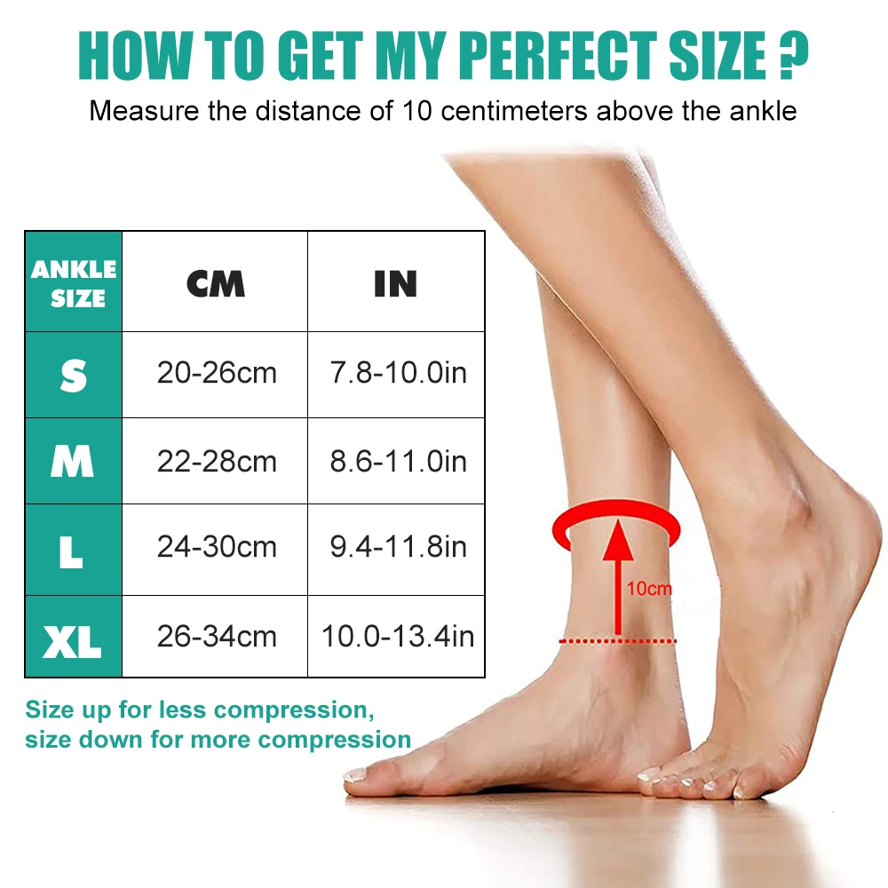 1Pair Open Toe Compression Soc - Ankle Brace Sock ulasan dan harga