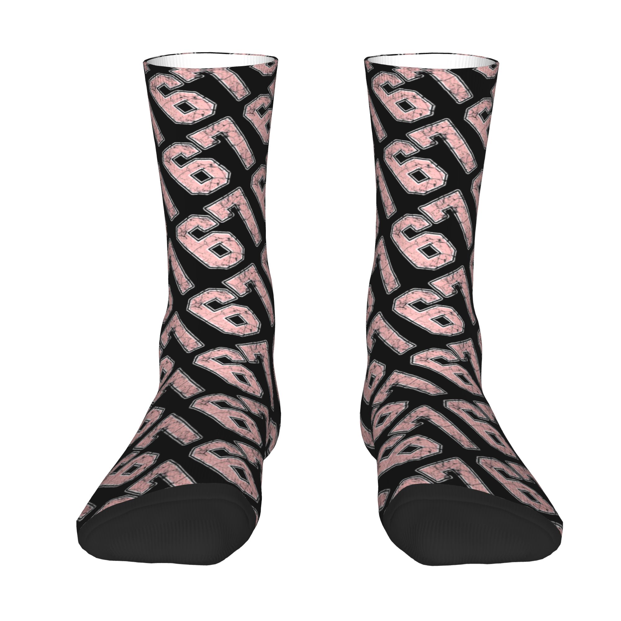Custom Funny Sixty Seven  Dres - Dress Sock Men ulasan dan harga