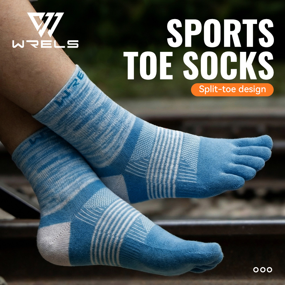 WRELS 1/2/3 Pair Five Finger S - Wool Hiking Sock ulasan dan harga
