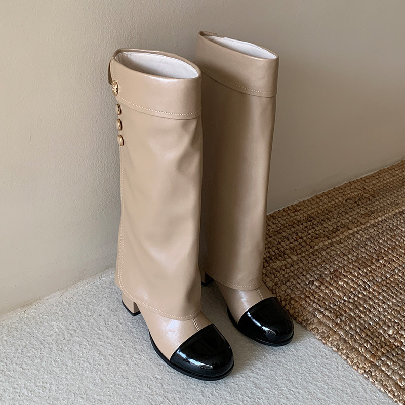 French style small fragrant ro - Knee High Sock Women ulasan dan harga