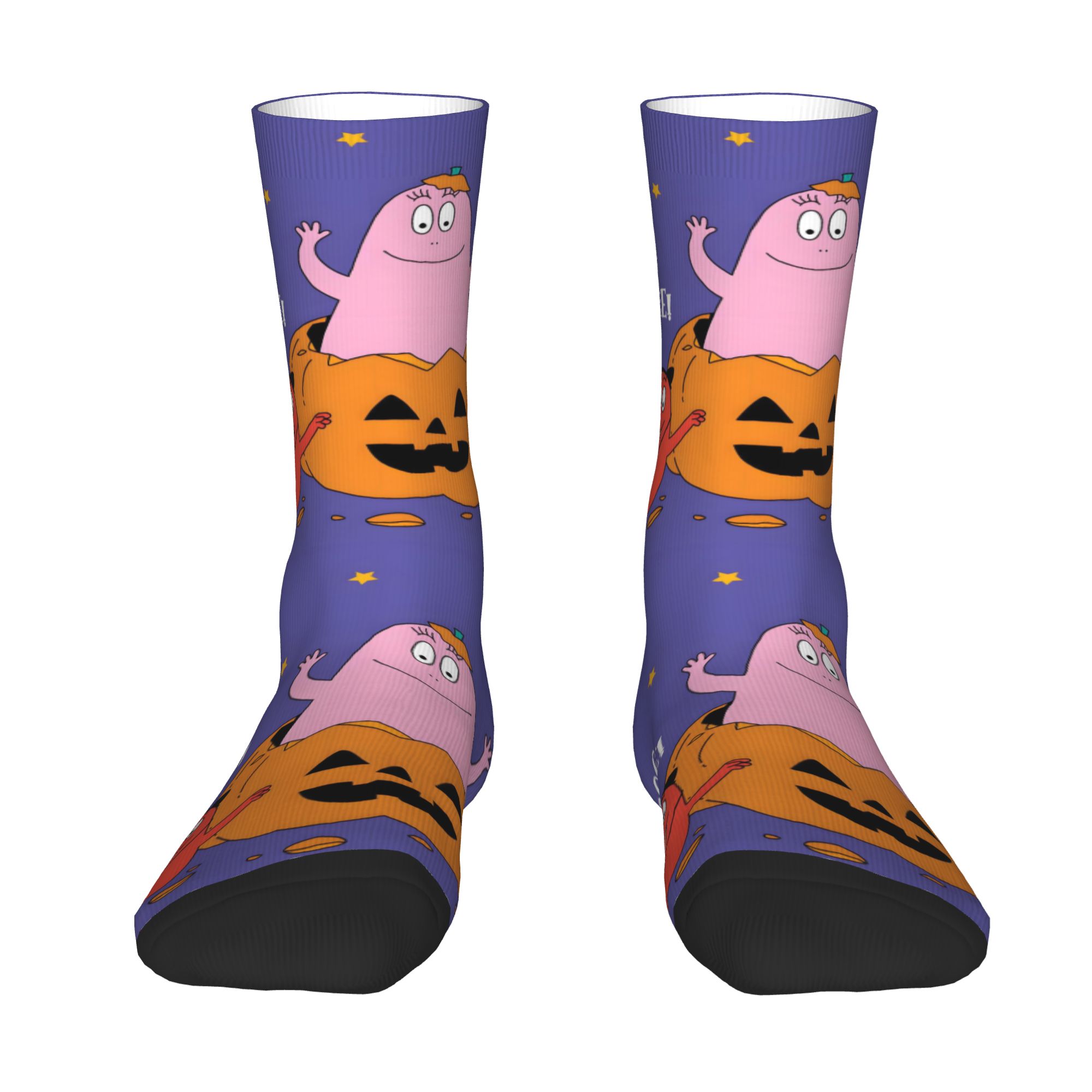Custom Funny Cartoon Barbapapa - Dress Sock Men ulasan dan harga
