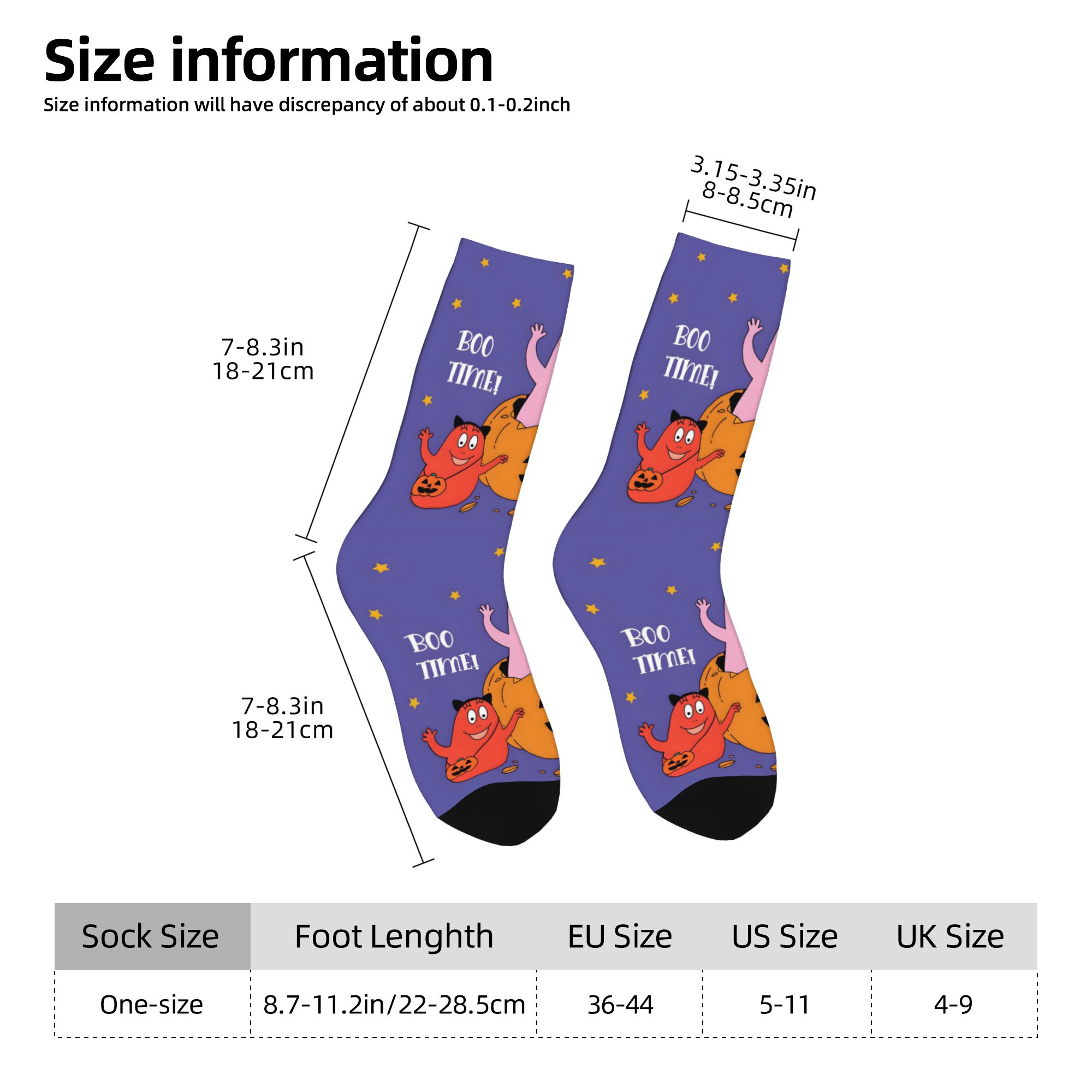 Custom Funny Cartoon Barbapapa - Dress Sock Men ulasan dan harga