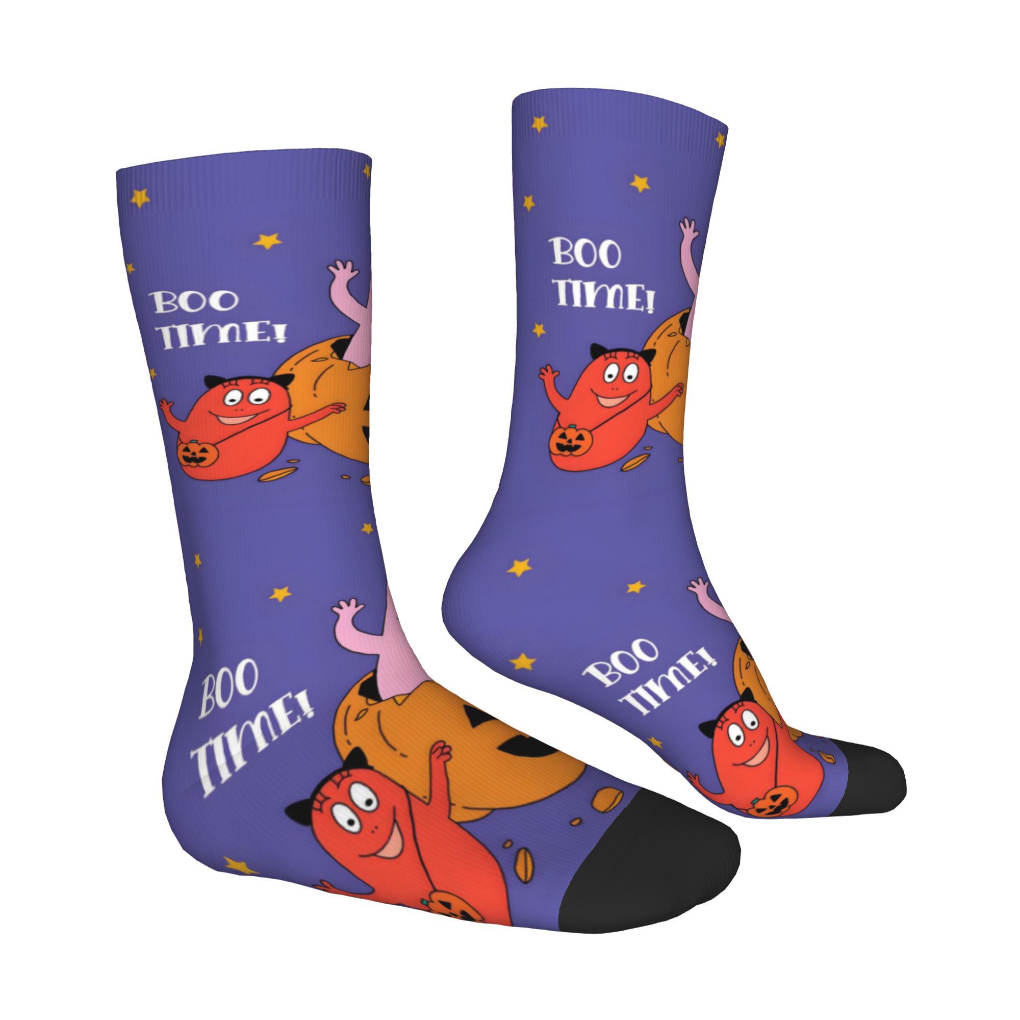 Custom Funny Cartoon Barbapapa - Dress Sock Men ulasan dan harga