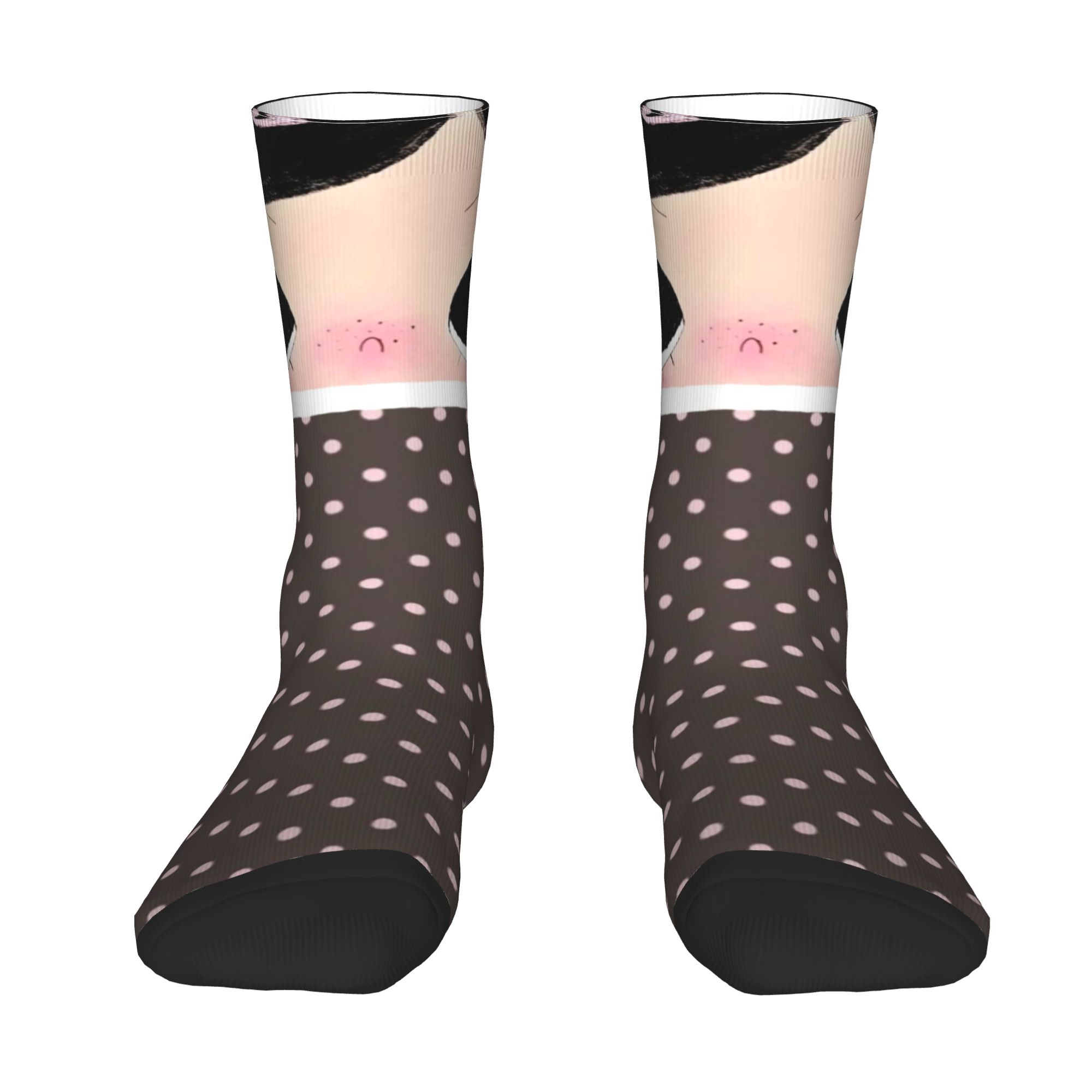 Custom Big Eyes Girl Comic Men - Dress Sock Men ulasan dan harga
