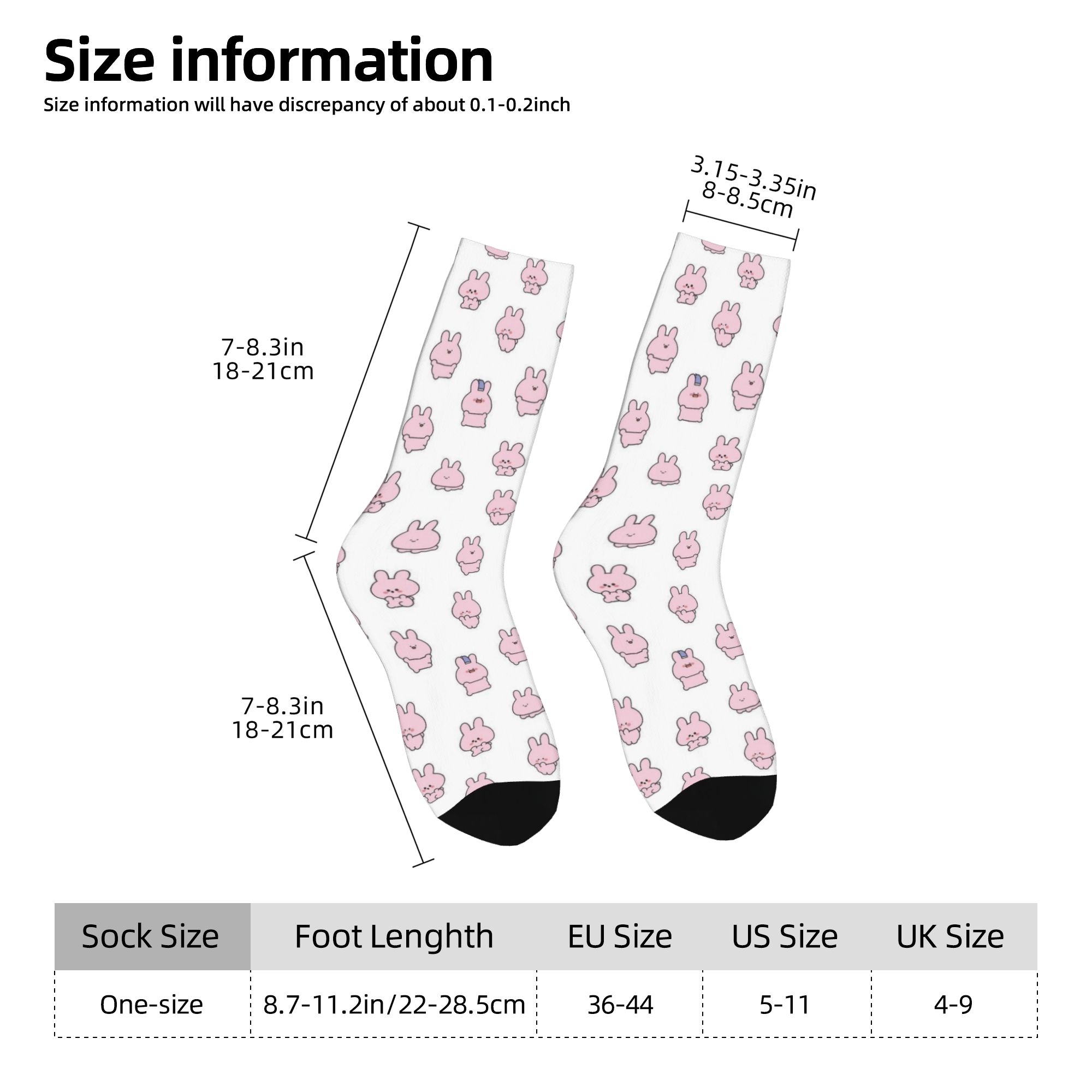 Custom Cartoon A-Asamimichans  - Dress Sock Men ulasan dan harga