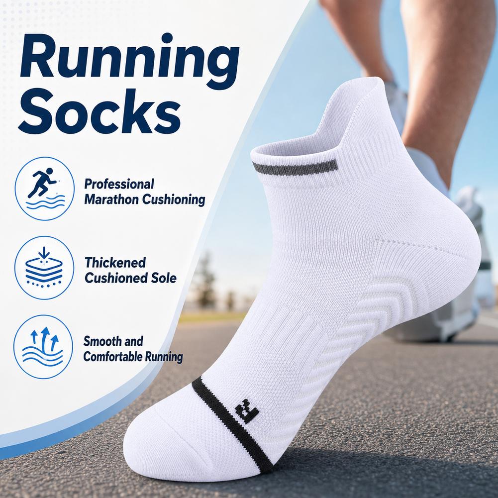 Professional Marathon Running  - Athletic Sock Cushion ulasan dan harga