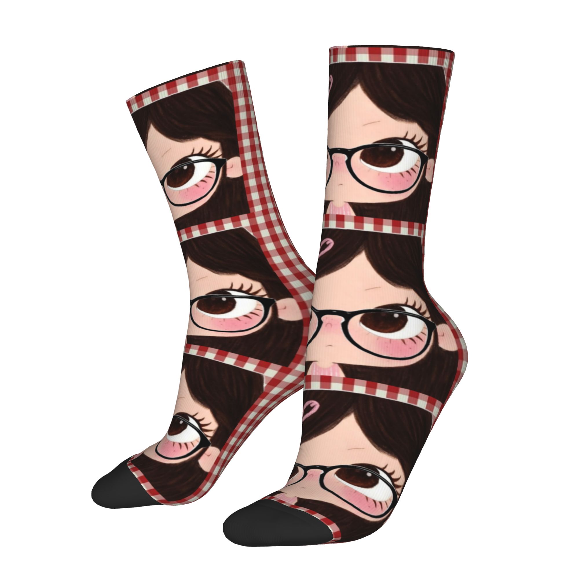 Custom Big Eyes Girl Comic Dre - Dress Sock Men ulasan dan harga
